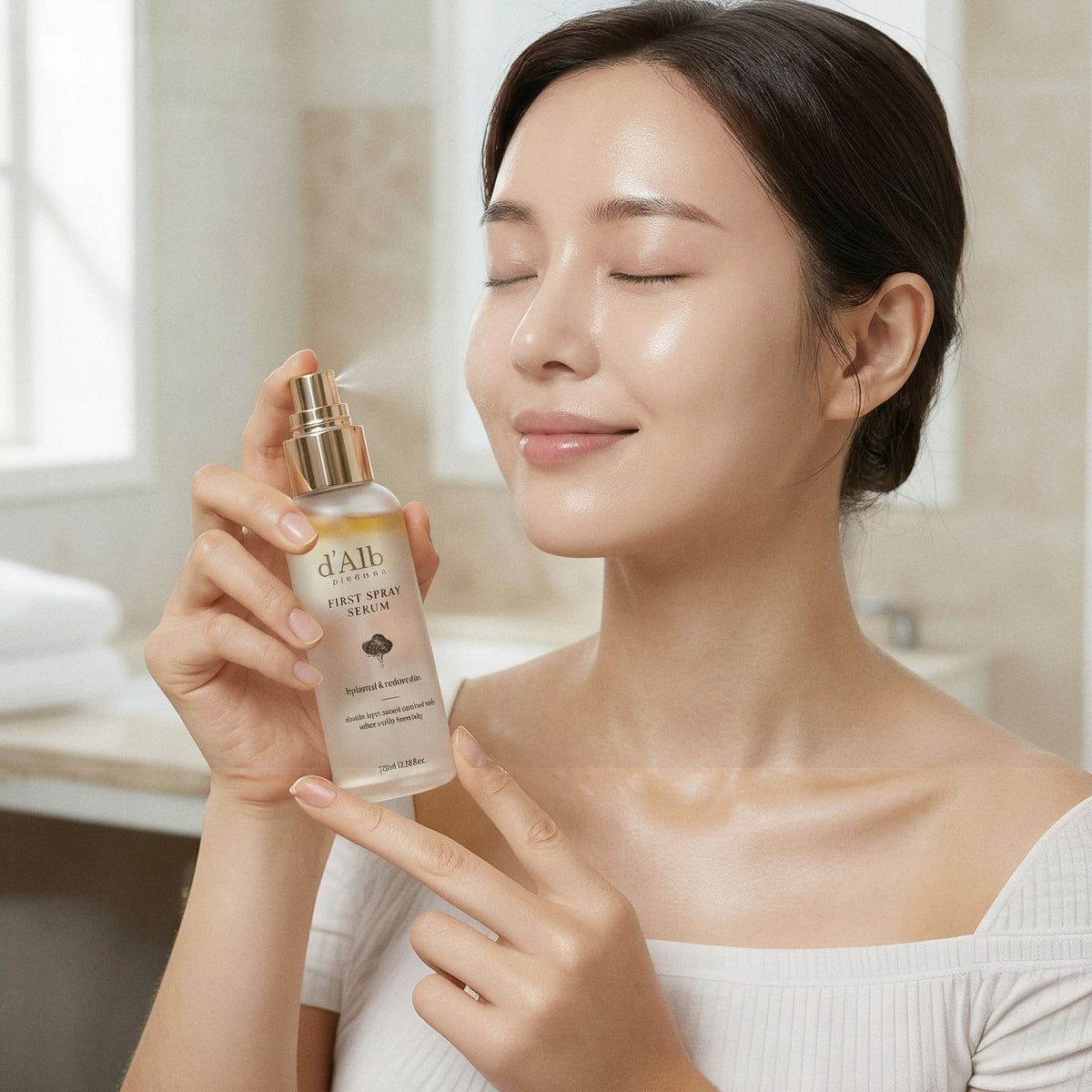 Radiance Cooling Mist by d'Alba — Sevora Glow