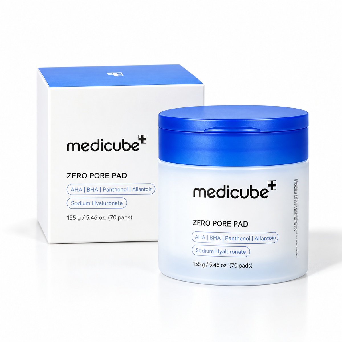medicube Zero Pore Pad jar and box