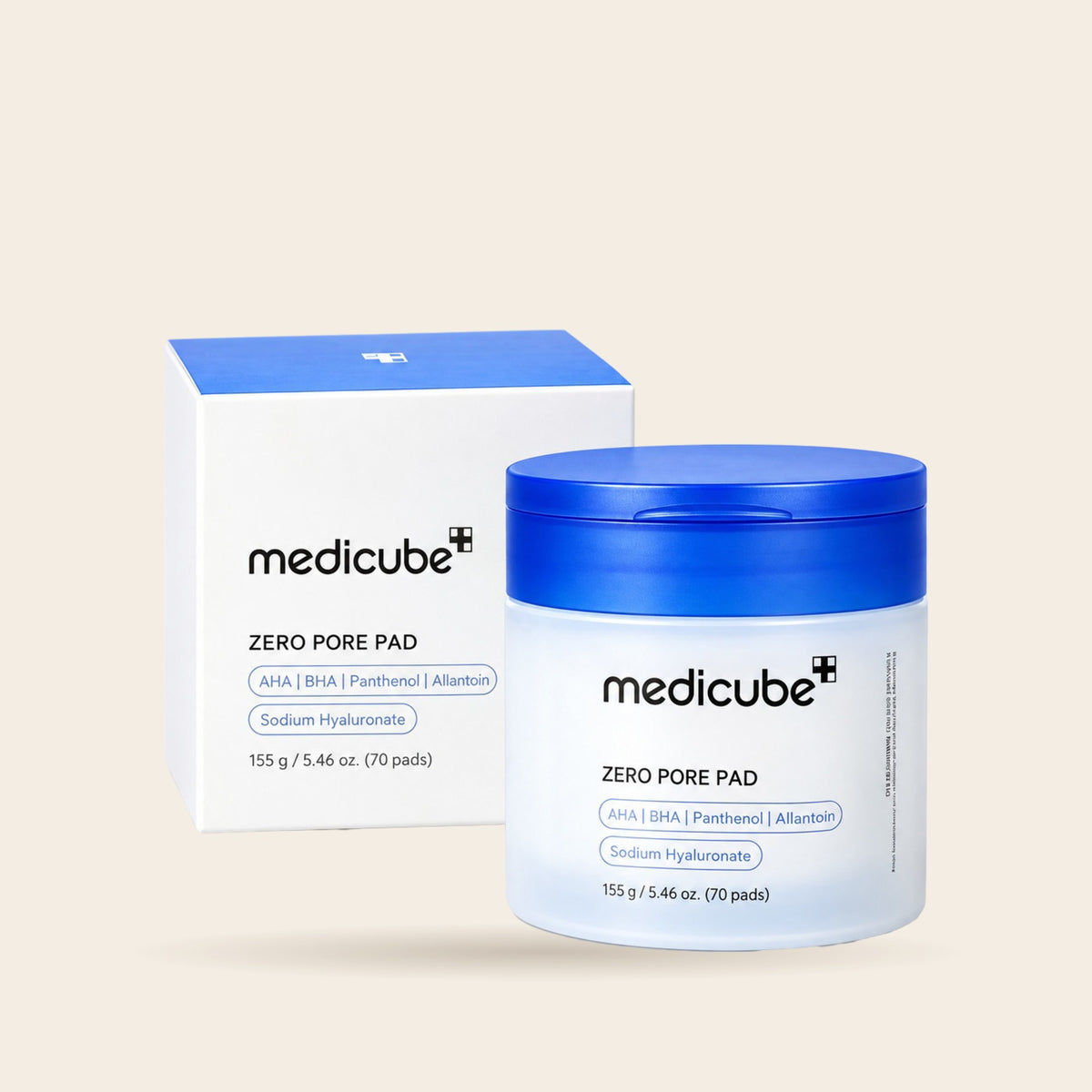 medicube Zero Pore Pad jar and box — Sevora Glow
